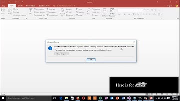How to Fix MS Access Errors