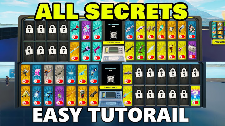 1V1 WITH EVERY GUN | FIND ALL SECRETS CODE LOCATIONS PART 1 6155-1398-4059 Fortnite