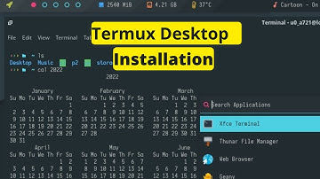 Install Termux Desktop Environment in Termux | Termux Desktop Version