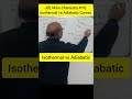 JEE Main Chemistry PYQ - Isothermal vs Adiabatic Curve Explained in 120s #shorts