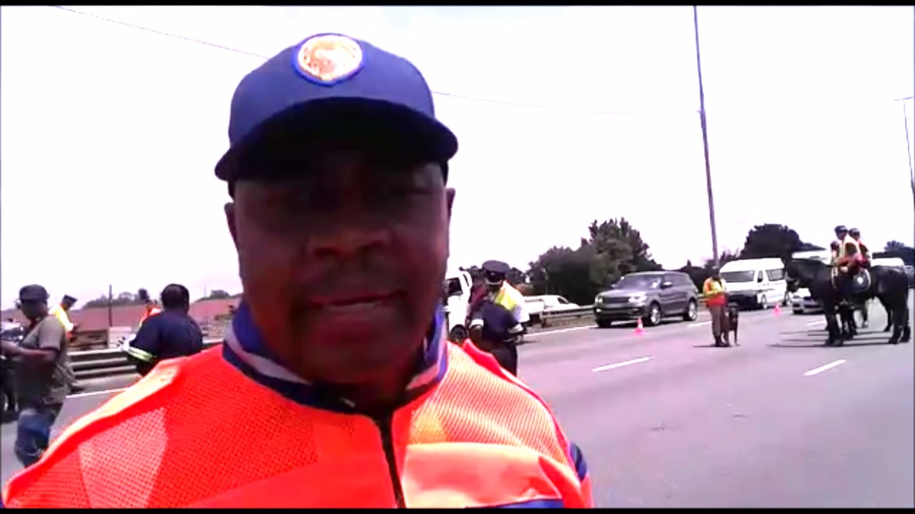 fmi Ekurhuleni mayor, Mzwandile Masina launches city's road safety campaign