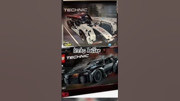 lego Technic the batman vs Lego Technic 42137