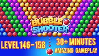 Shoot Bubble Gameplay | Bubble Shooting | Earning Points | Gaming Level 146 - 158 | Android Game
