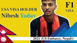 Nepali Student  USA Student Visa Application - US Embassy, Nepal -  USA Student Visa Interview