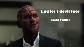 Lucifer's devil face | Scene Finder