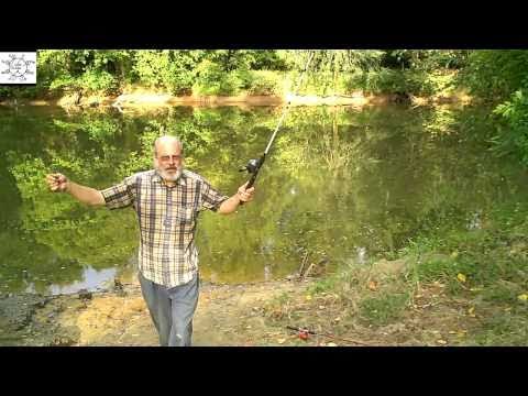 Uncle Steve Fishes Cats At Robeson Creek