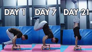 How I Unlocked the Bent Arm Handstand Press In 3 Weeks and You Can Too