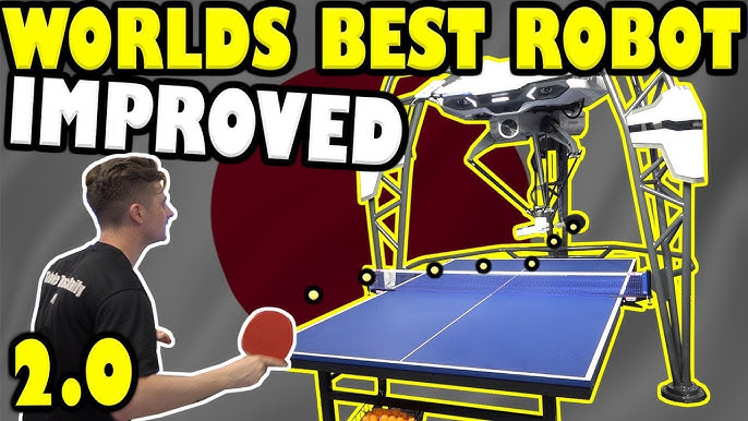 World's Best Table Tennis Robot vs TableTennisDaily's Dan! 