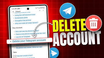 How to Delete Your Telegram Account from Android | Permanently Deactivate Telegram Account