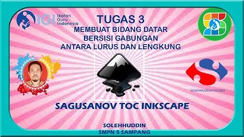 Tugas 3 Membuat Bidang Datar Bersisi Gabungan Antara Lurus dan Lengkung