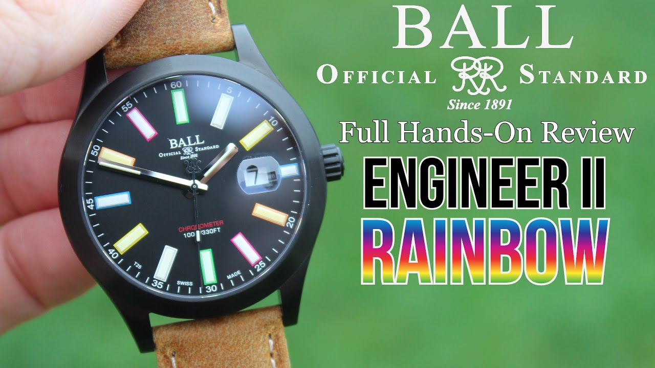 Ball Engineer II Rainbow. Ball Rainbow часы.