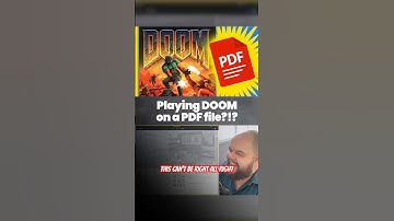 Playing #DOOM on a PDF file?!? 🤯 + #gameplay