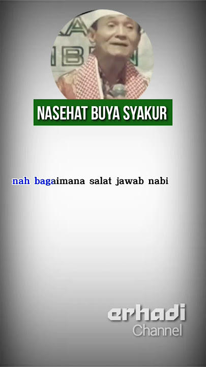 Nasehat Buya Syakur tentang Shalat #shorts #nasehat #buyasyakur #shalat