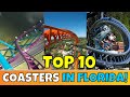 Top 10 Roller Coasters In Florida! (As of 2021)