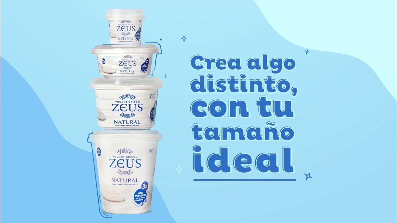 Varios tamaños para todas tus recetas Yogurt Griego Zeus YouTube