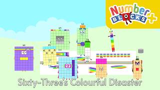 Numberblocks+ Episode 3: Sixty-Three's Colourful Disaster