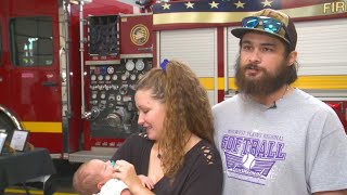 First responders honored for delivering baby along I-70 in Colorado