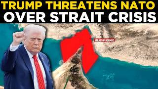 TRUMP LIVE: Strait of Hormuz Tensions | Trump Issues Warning To NATO | US-Iran War Escalation Today
