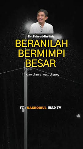 Beranilah Bermimpi Besar |Ngaji Filsafat Dr. Fahruddin Faiz #shorts #short #ngajifilsafat