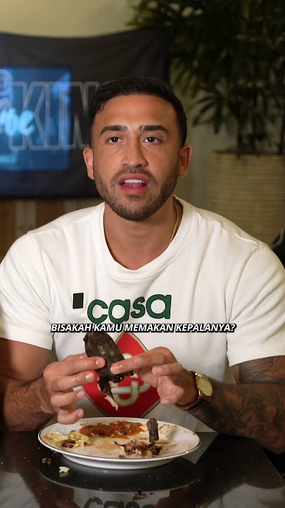 Trying PECEL LELE from Indonesia