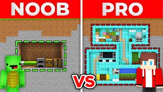 JJ And Mikey NOOB TINY BUNKER vs PRO GIANT BUNKER Survival Battle in Minecraft Maizen by muzin 165,942 views 2 weeks ago 3 hours, 46 minutes