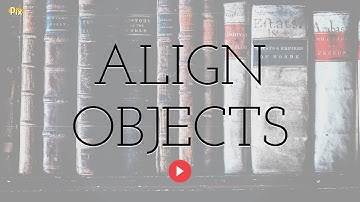 How to Align Objects in PixTeller Graphic Maker
