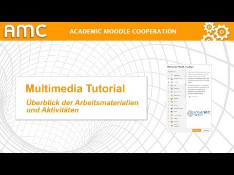 Überblick der Arbeitsmaterialien und Aktivitäten [v.3.5] [Uni Wien]