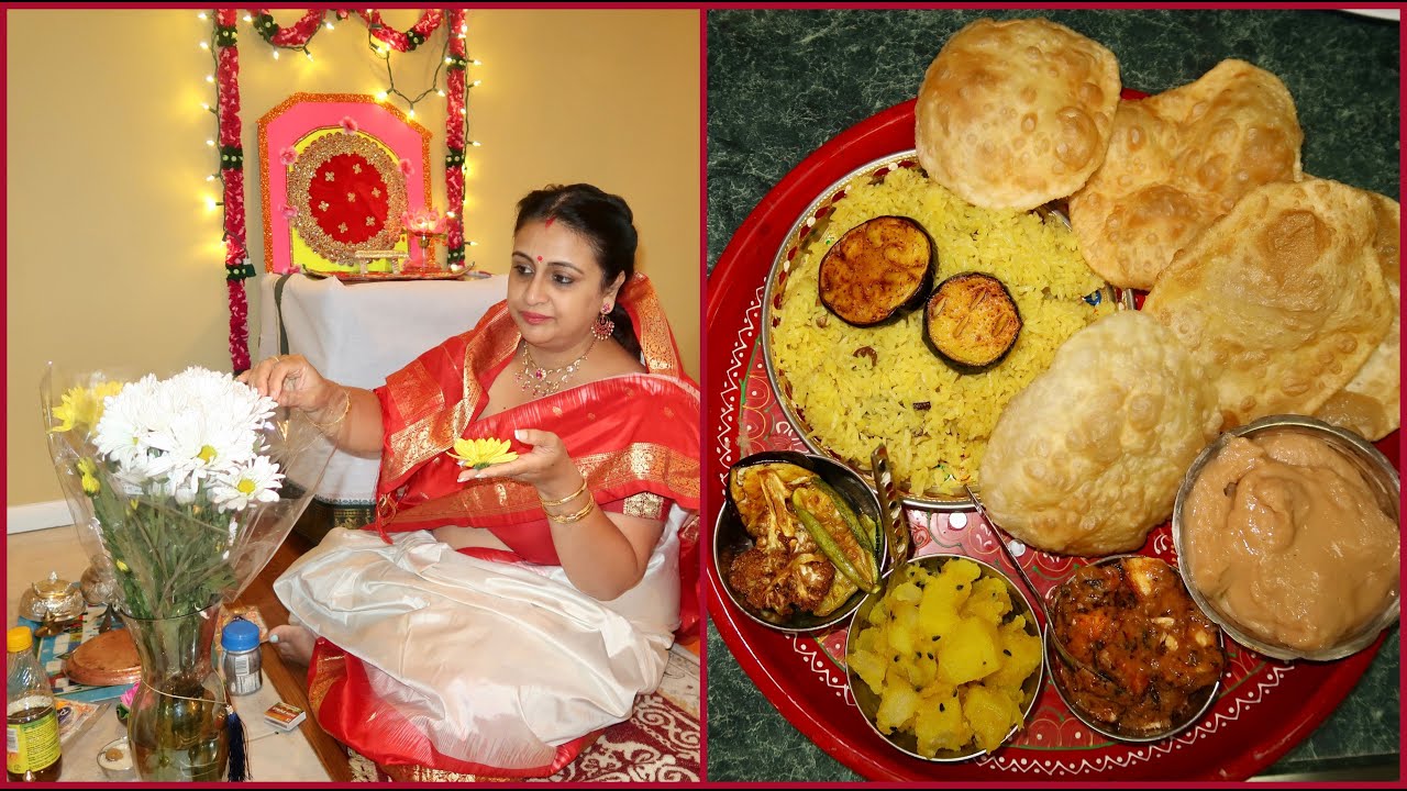 Special Bhog Preparation For Bengali Laskhmi Puja | Festival Day Routine In My Life - YouTube