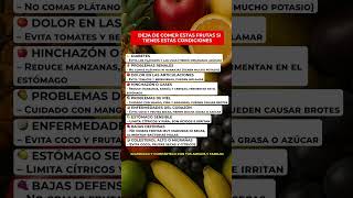 No todas las frutas son saludables para todos — y la mayoría no lo sabe