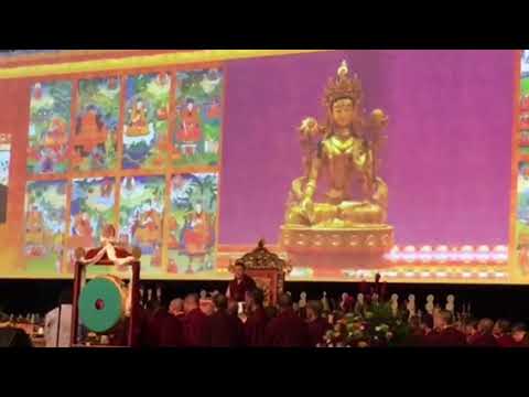 Blessing by His Holiness Karmapa Trinley Thaye Dorje