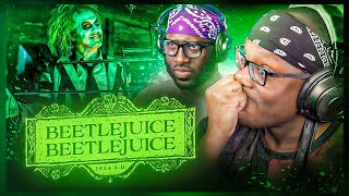 BEETLEJUICE BEETLEJUICE | Official Teaser Trailer Reaction