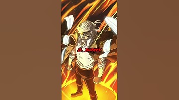 Ranking the Top 10 Strongest Characters in Fire Force #anime #shorts #fireforce  #manga