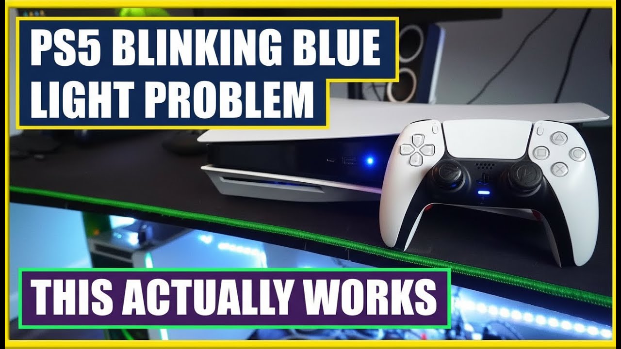 PS5 Blinking Blue Light Problem FIX | How to Repair PS5 Blue Light of ...