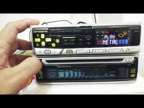 Carrozzeria Pioneer main unit a cassette player wt slave unit