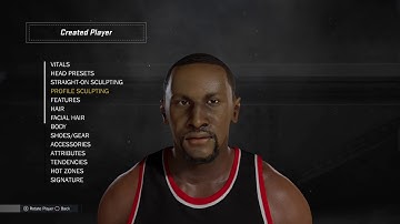 NBA 2K17 How to Create Trent Tucker