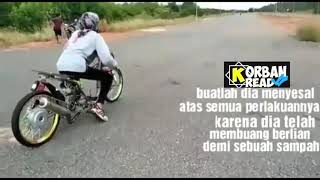 Story wa Drag bike