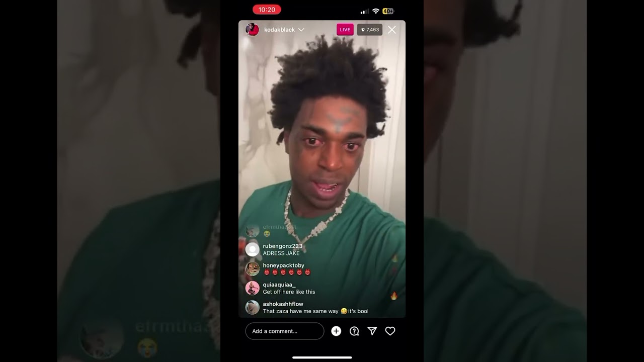 Guarda THIS MAN KODAK HIGH OFF 💊 ON IG LIVE GOTTA SEE #prayforkodak😂🤦🏾♂️🤦🏾♂️ su YouTube Guarda THIS MAN KODAK HIGH OFF 💊 ON IG LIVE GOTTA SEE #prayforkodak😂🤦🏾♂️🤦🏾♂️ su YouTube