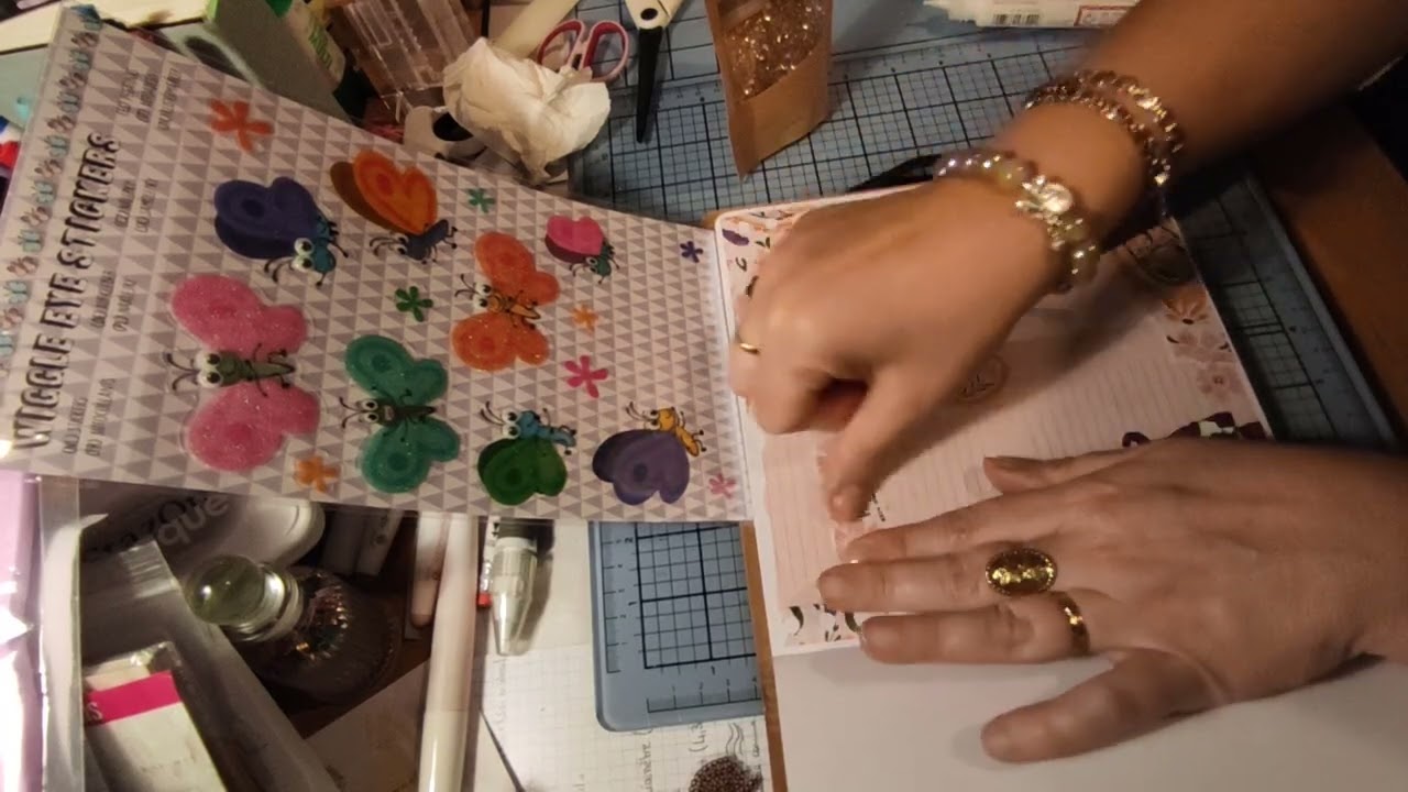 🌸 le mois de Mars dans mon Art journal 🌸