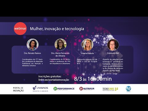 WEBINAR: MULHER, INOVAÇÃO