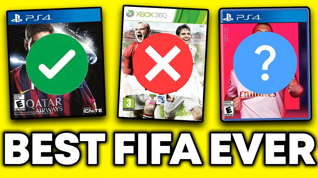 Top Five BEST FIFA Games MADE - YouTube