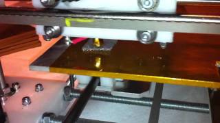 RepRap Mendel 1st print