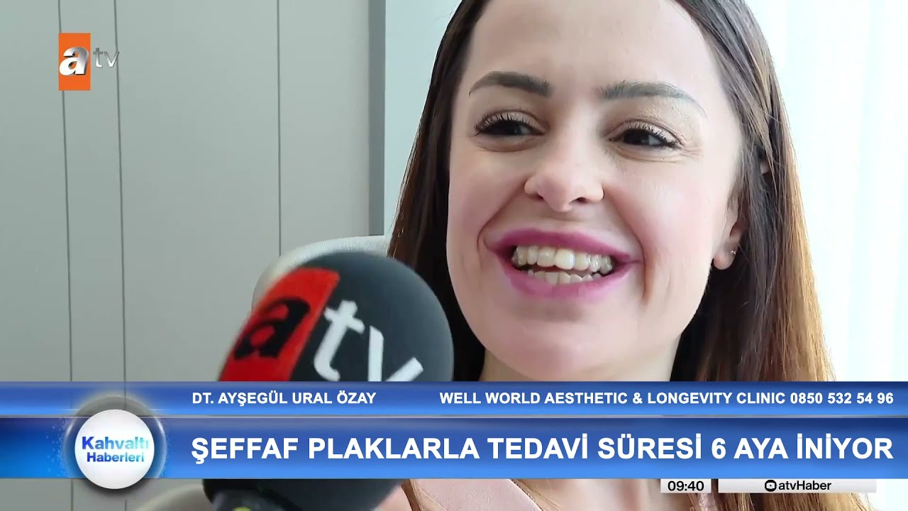 Şeffaf Plak Tedavisi | Dt. Ayşegül Ural Özay | ATV Haber