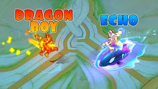 Chou ECHO Skin VS  Dragon Boy Epic Skin Comparison