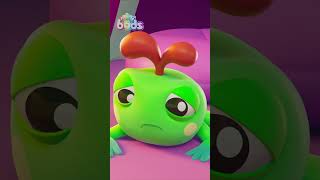 Little Frog Makes Newt Smile 😄 #minibods #shorts #cartoonsforkids
