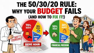 The 50/30/20 Rule: Why Your Budget Fails (And How to Fix It)