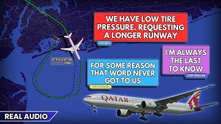 Download Lagu Surprised controllers. Low tire pressure. Qatar Boeing 777 requests longer runway at JFK. Real ATC MP3 Download Lagu Surprised controllers. Low tire pressure. Qatar Boeing 777 requests longer runway at JFK. Real ATC MP3