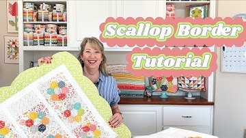How to Make a Scallop Quilt Border