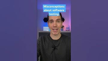Misconceptions about software testing #softwaretesting #testing