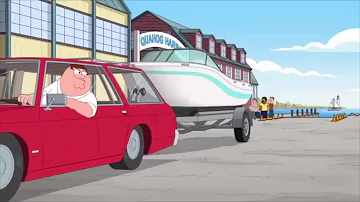 Peter Can’t Back up Boat - Family Guy