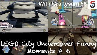 Glitches,Kong, Godzilla and IP Man LEGO City Undercover Funny Moments #6 with @Craftysam56 and Fabri